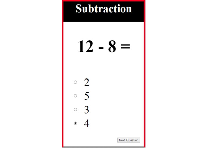 Subtraction Magic – screenshot 1