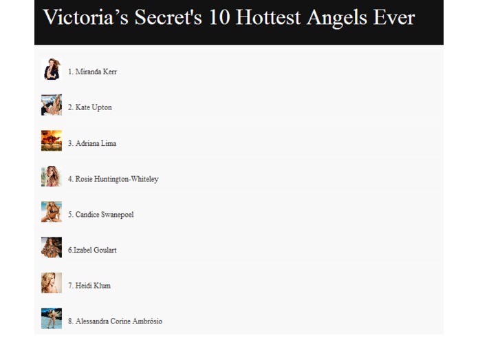 VictoriaSecretsTop10AngelsEver – screenshot 1