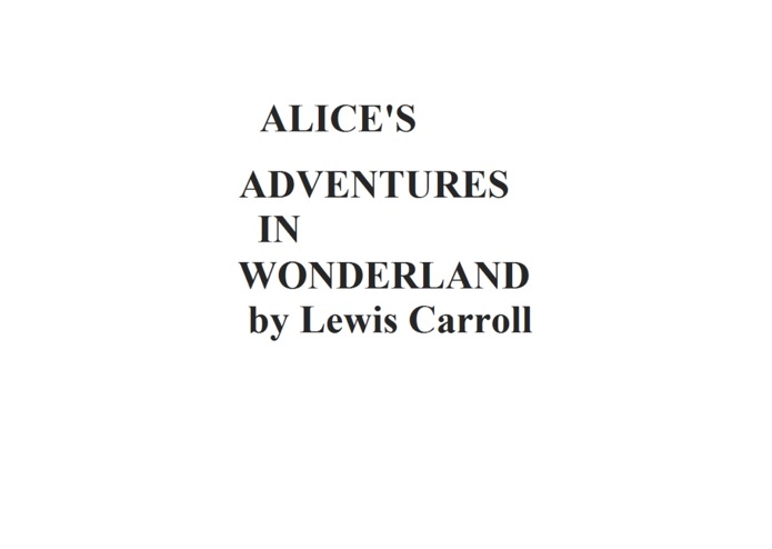 Alice in Wonderland – screenshot 1