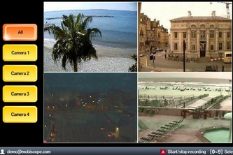 Mobiscope: Video from Webcams