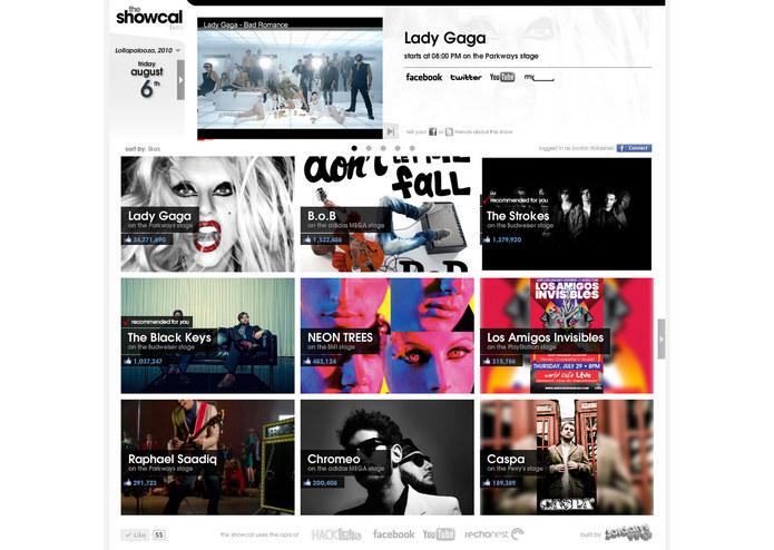 The Showcal: Lollapalooza – screenshot 1