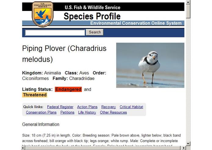 Threatened & Endangered Species Field Guide – screenshot 5