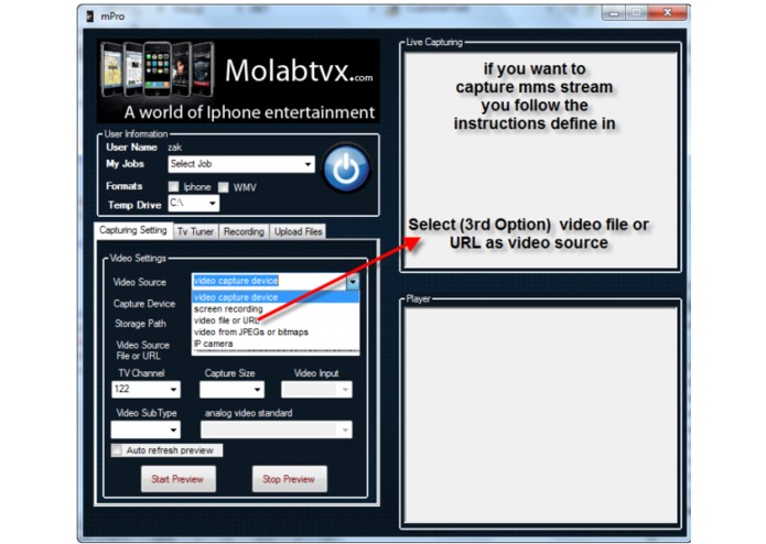 MPRO-CloudcastApps – screenshot 4