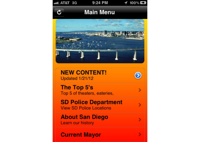 iSan Diego – screenshot 1