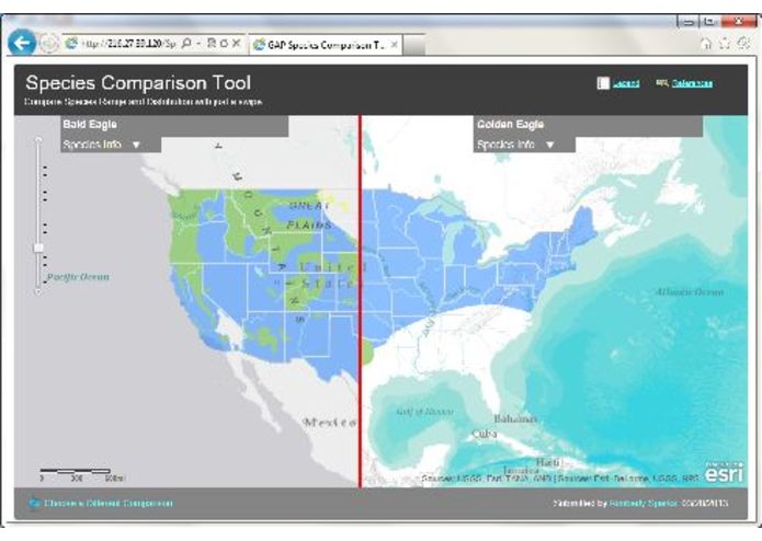 Species Comparison Tool – screenshot 2