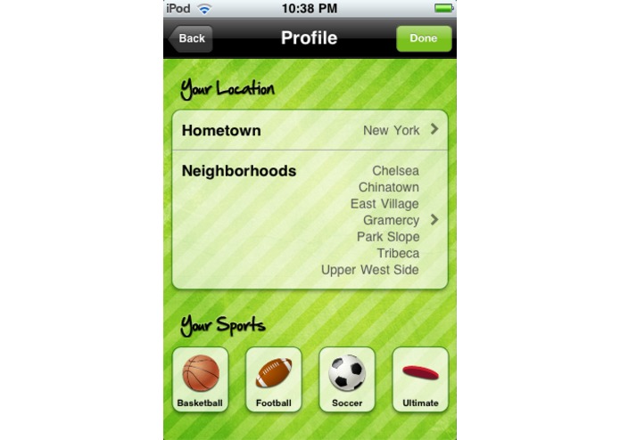 Sportaneous – screenshot 3