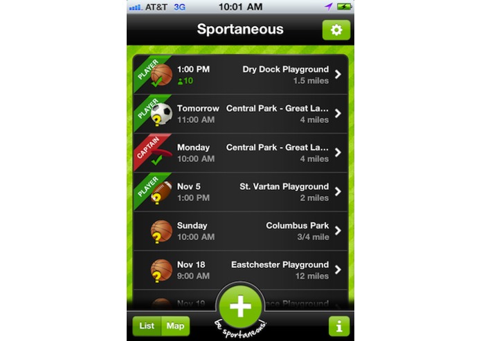 Sportaneous – screenshot 4
