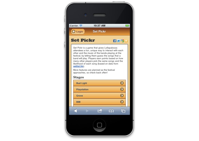 Set Pickr – screenshot 1