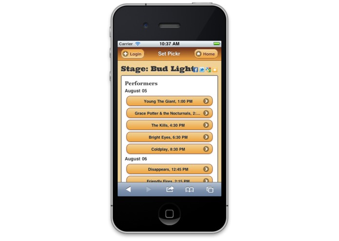 Set Pickr – screenshot 2