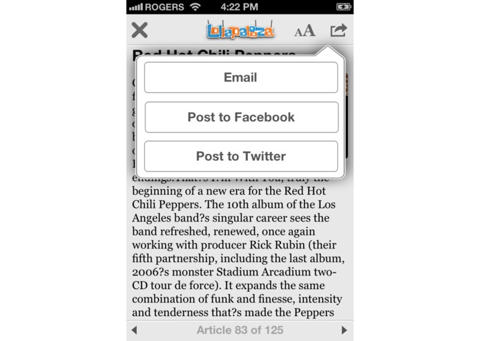 iLolla unofficial – screenshot 2