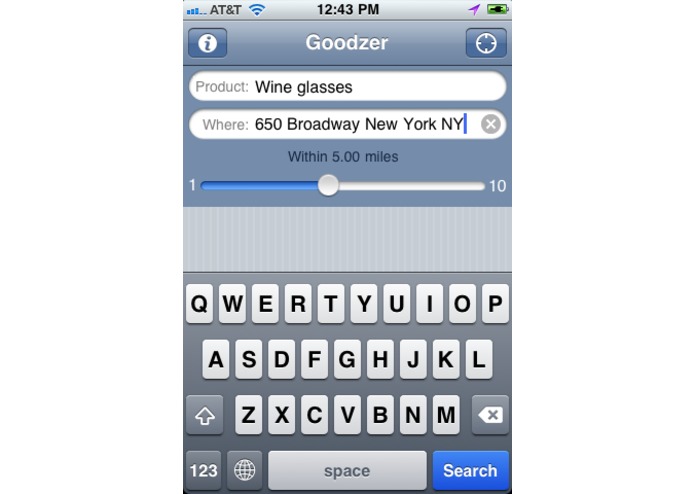 Goodzer NYC – screenshot 2