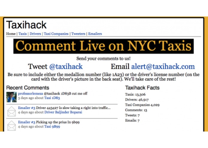 Taxihack – screenshot 1