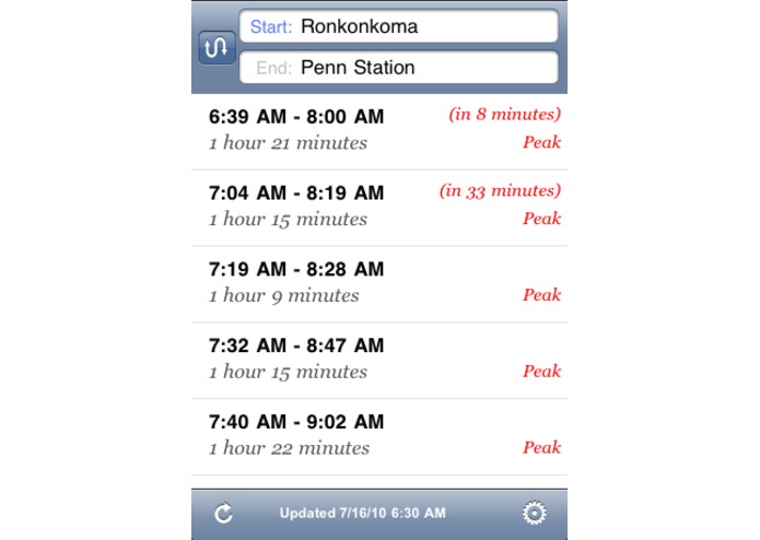 RideJumper LIRR – screenshot 2