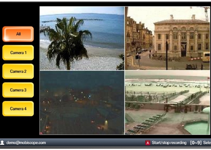 Mobiscope: Video from Webcams – screenshot 1