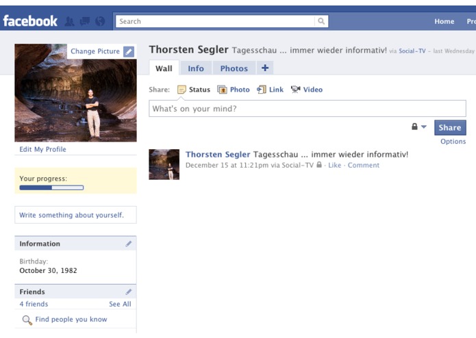 SocialTV – screenshot 4