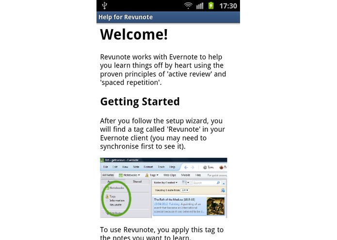 Revunote – screenshot 5