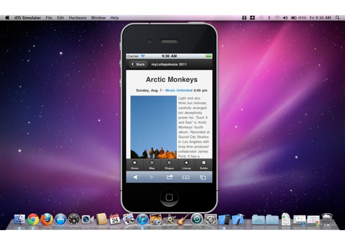 myLollapalooza – screenshot 5