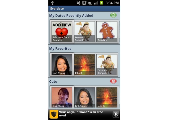 Everdate – screenshot 2