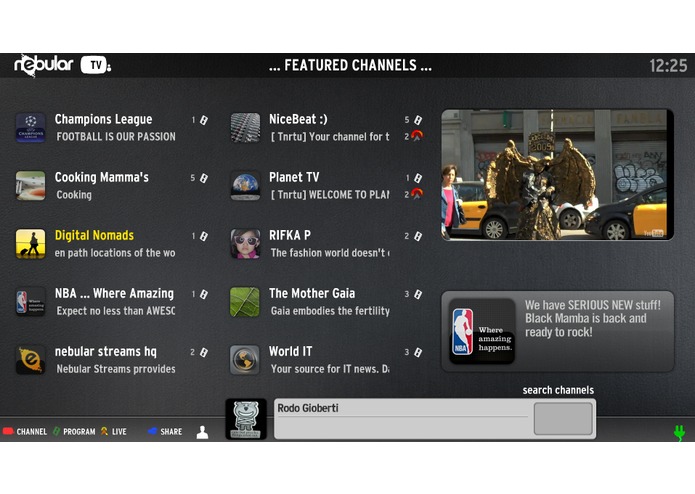 Nebular TV – screenshot 1