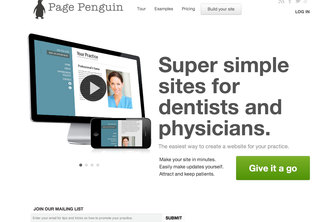 Page Penguin - The simplest way to create a website for your medical practice.