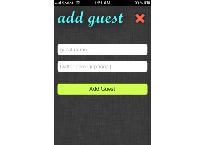 A Lister App – screenshot 5
