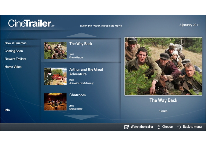 CineTrailer – screenshot 1