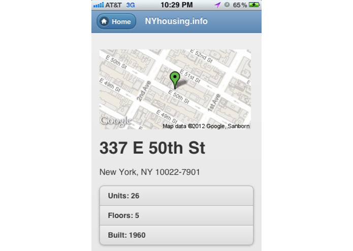 NYhousing.info  – screenshot 3
