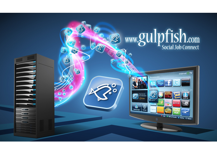 Gulpfish Social Job Connect for Samsung TV – screenshot 1