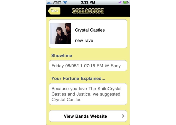 LollaScope – screenshot 4