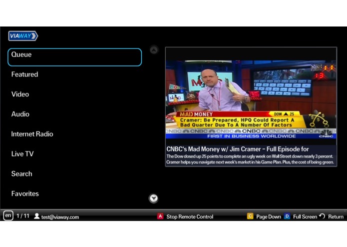 Viaway: Internet Video - Audio - Radio - TV – screenshot 5