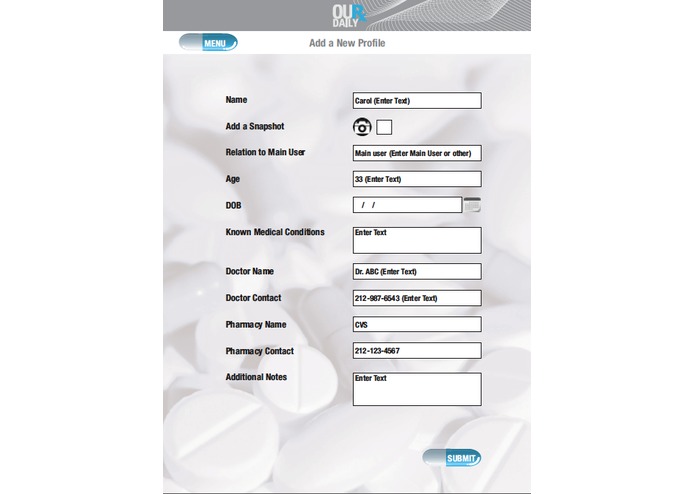 OurDailyRx - A Medication Adherence App for the Whole Family – screenshot 4