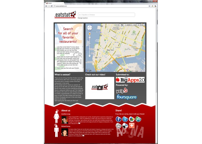 Eatstat – screenshot 1