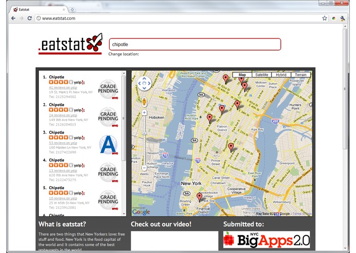 Eatstat – screenshot 4