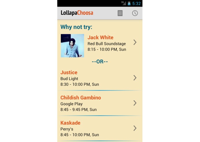 LollapaChoosa (Unofficial) – screenshot 1
