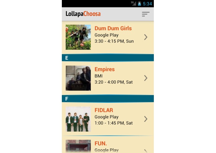 LollapaChoosa (Unofficial) – screenshot 3