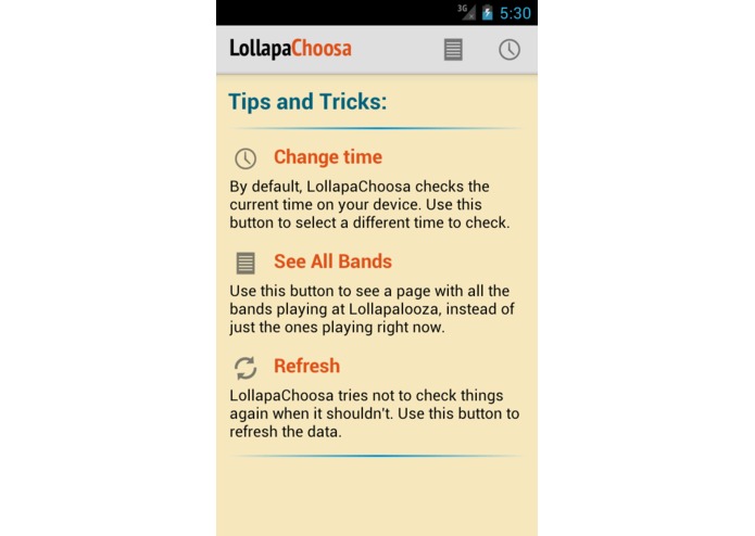 LollapaChoosa (Unofficial) – screenshot 5