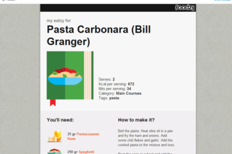 Save your Foodzy recipes to Evernote