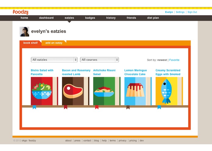 Save your Foodzy recipes to Evernote – screenshot 3