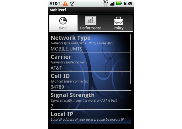 MobiPerf: Mobile Network Measurement System – screenshot 2