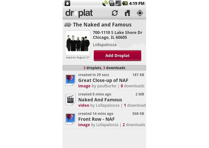 Droplat – screenshot 1