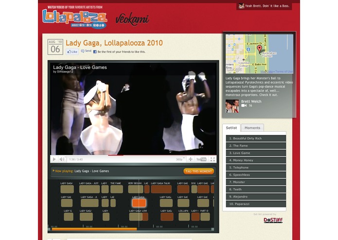 Veokami for Lollapalooza – screenshot 2