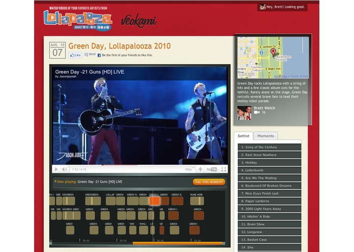 Veokami for Lollapalooza – screenshot 3