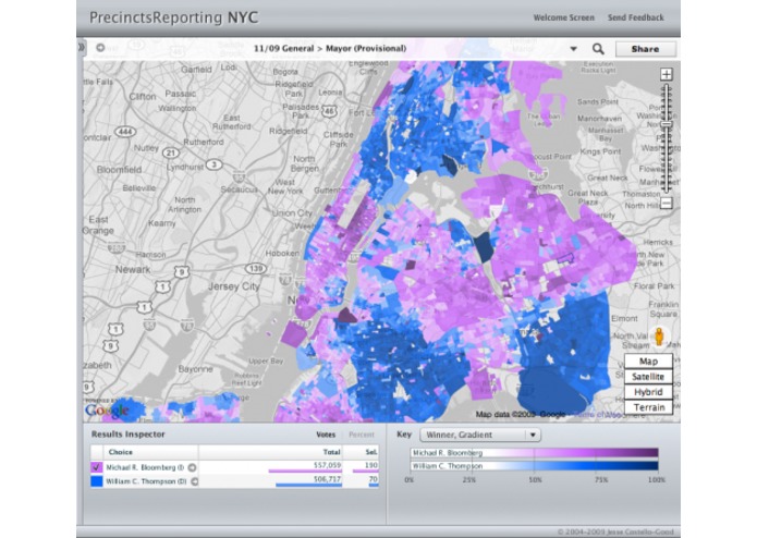 PrecinctsReporting NYC – screenshot 1