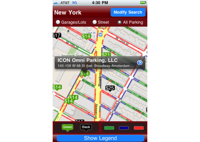 Parking Finder (BestParking.com) – screenshot 2