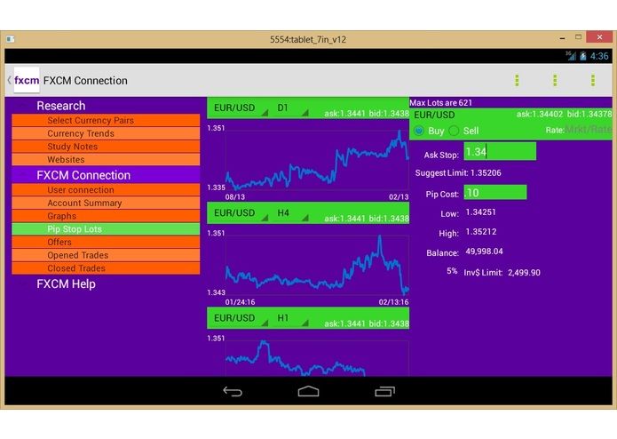 Fxcm Analysis & Research – screenshot 1