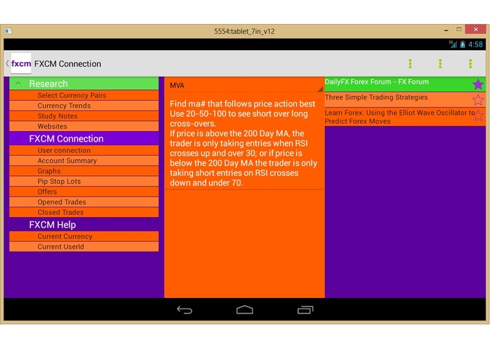 Fxcm Analysis & Research – screenshot 3