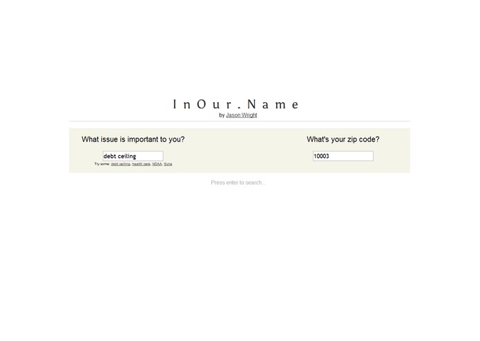 InOur.name – screenshot 3