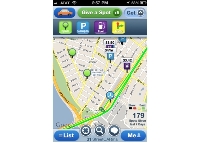 Roadify iPhone App – screenshot 2