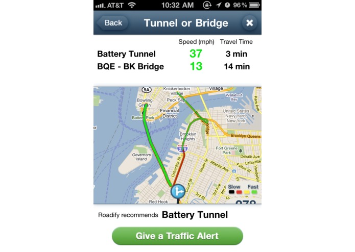 Roadify iPhone App – screenshot 3
