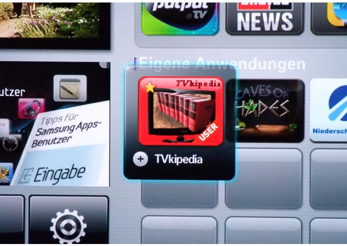 TVkipedia - Wikipedia auf Ihrem TV / on your TV – screenshot 3